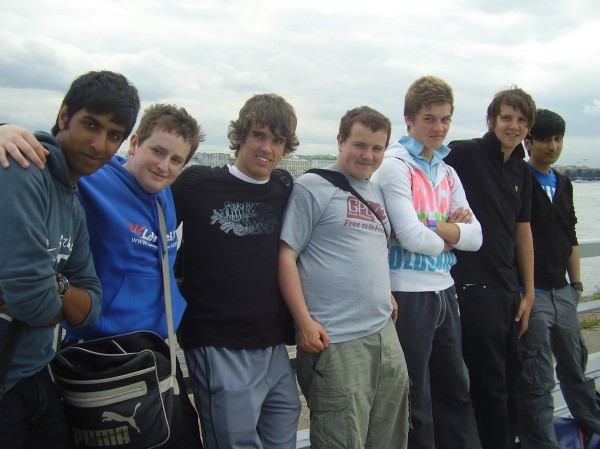 I'm wearing the only t-shirt I could be wearing...