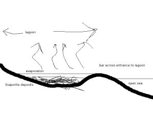 How evaporation in lagoons works