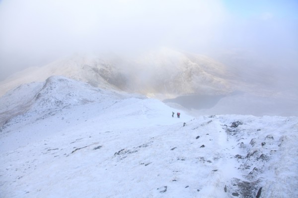 Winter Hiking, near Ben Lawers, Scotland