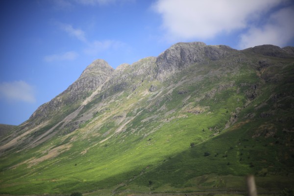 Pike o Stickle from the valley floor