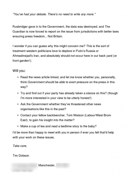 Response to Lucy Powell about Tempora, Page 2