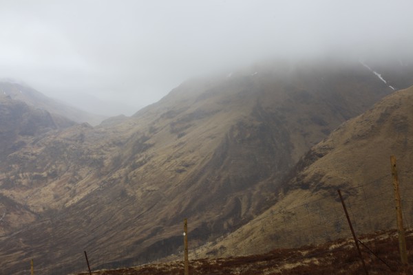 Sron Dearg from Sron Riabhach