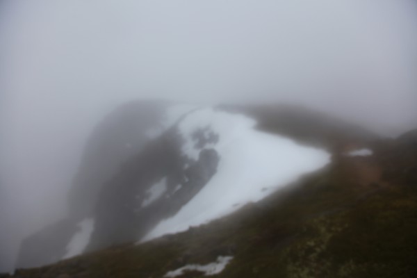 Somewhere between Mullach nan Coirean and  Stob Ban.